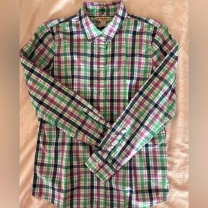 Brooks Brothers Red Fleece Button Down Shirt, Women’s Size 6, Like New